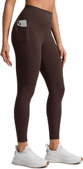CRZ YOGA Butterlift Workout Leggings Pockets 25" - High Waist Pilates Athletic Gym Womens Yoga Pants Buttery Soft