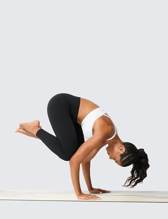 CRZ YOGA Butterlift Workout Leggings 25" - High Waisted Pilates Gym Athletic Womens Yoga Pants Buttery Soft