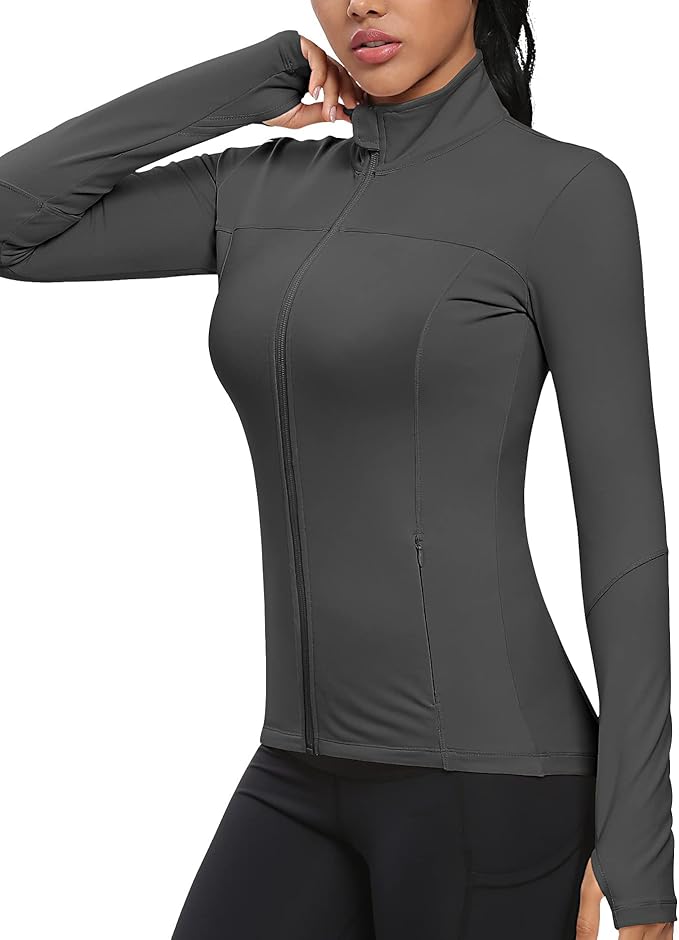 GYM RAINBOW Workout Jackets for Women Athletic Jacket Spring Running Yoga Jackets