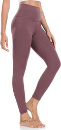 Colorfulkoala Women's High Waisted Tummy Control Workout Leggings 7/8 Length Ultra Soft Yoga Pants 25"