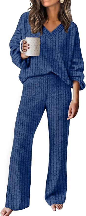RUMIA Lounge Sets for Women 2026 Vacation Matching Track Suits Sweater Fall Outfits (S-2XL)