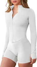 GYM RAINBOW Workout Jackets for Woman Lightweight Athletic Full Zip Running Jacket BBL Cropped Jackets Slim With Thumb Holes