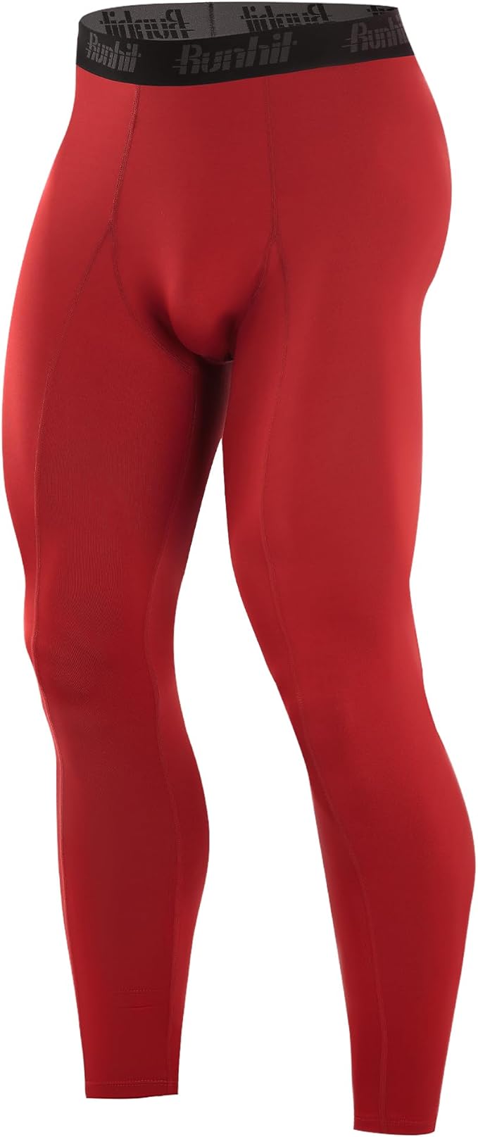 Runhit Men’s Compression Pants Running Tights Workout Leggings Athletic Base Layer Pants for Sports Yoga Basketball