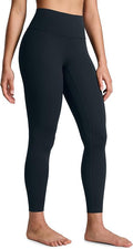 CRZ YOGA SculptAir No Front Seam Yoga Leggings 25" - High Waisted Womens Pants Workout Pilates Athletic V Back Buttery Soft