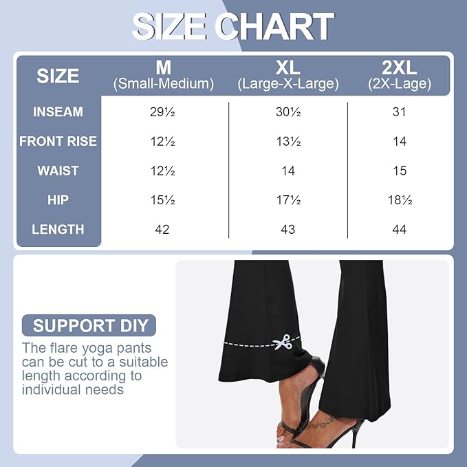 3 Packs Leggings with Pockets for Women, Soft High Waisted Tummy Control Workout Yoga Pants