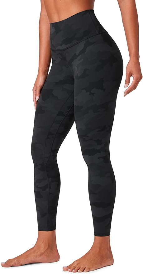 CRZ YOGA Butterlift Workout Leggings 25" - High Waisted Pilates Gym Athletic Womens Yoga Pants Buttery Soft