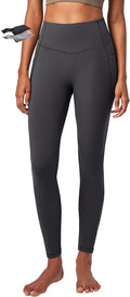 Heathyoga Compression Leggings for Women Tummy Control No Front Seam Leggings with Pockets for Women Workout Yoga Pants