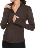 VUTRU Women's Workout Yoga Jacket Full Zip Running Athletic Track Jacket