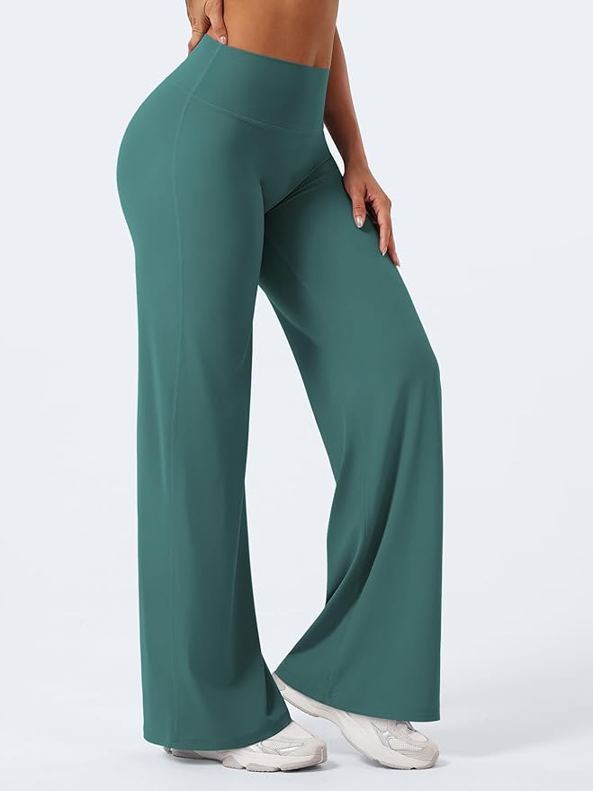 YEOREO Workout Leggings Womens No Front Seam Straight Leggings 29"/ 31.5"/ 33"/ 35" High Waist Buttery Eddiy Gym Yoga Pants