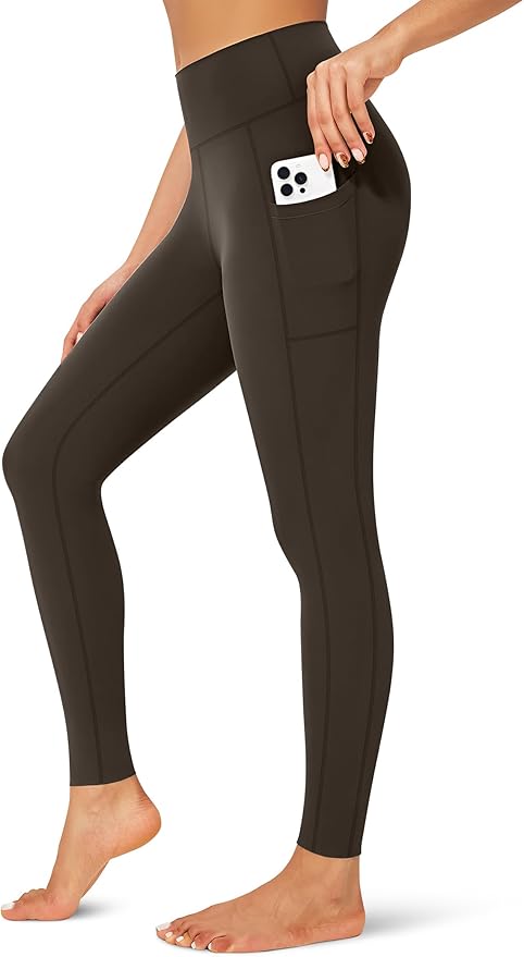 CHARMKING High Waisted Leggings for Women Soft Tummy Control Pants Non See Through Workout Yoga Pants for Running Plus Size