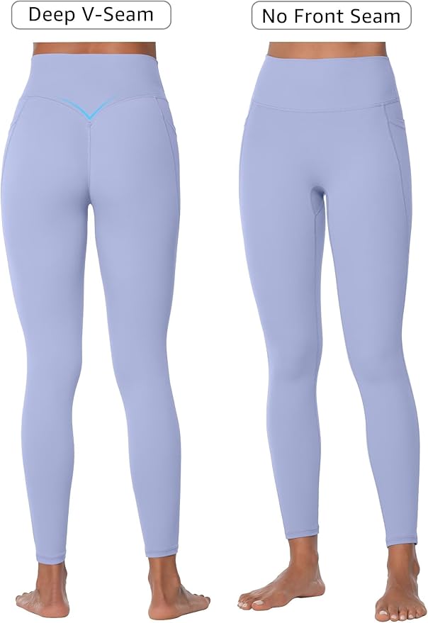 Sunzel Sunzfly Workout Leggings for Women, Tummy Control Compression Workout Gym Yoga Pants, High Waist & No Front Seam Lycra