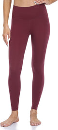 YUNOGA Women's Ultra Soft High Waisted Seamless Leggings Tummy Control Yoga Pants