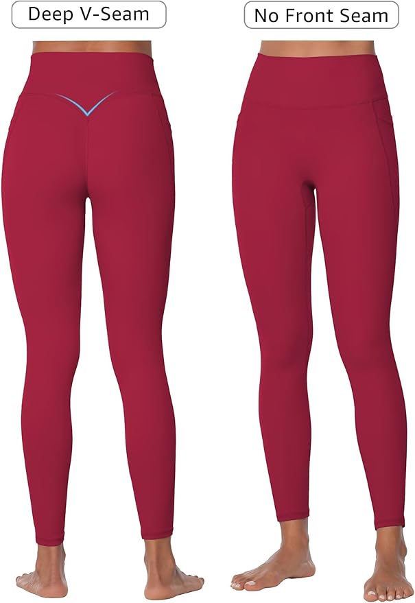 Sunzel Sunzfly Workout Leggings for Women, Tummy Control Compression Workout Gym Yoga Pants, High Waist & No Front Seam Lycra
