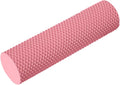 Foam Yoga Column, 2026 Upgrade Eva Long Foam Rollers with Trigger Point, Standard Foam Roller High-Density Massage Roller for Home Gym Travel Muscle Relif (Pink)