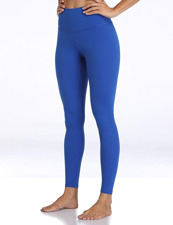 Colorfulkoala Women's High Waisted Tummy Control Workout Leggings Full Length Ultra Soft Yoga Pants 28"