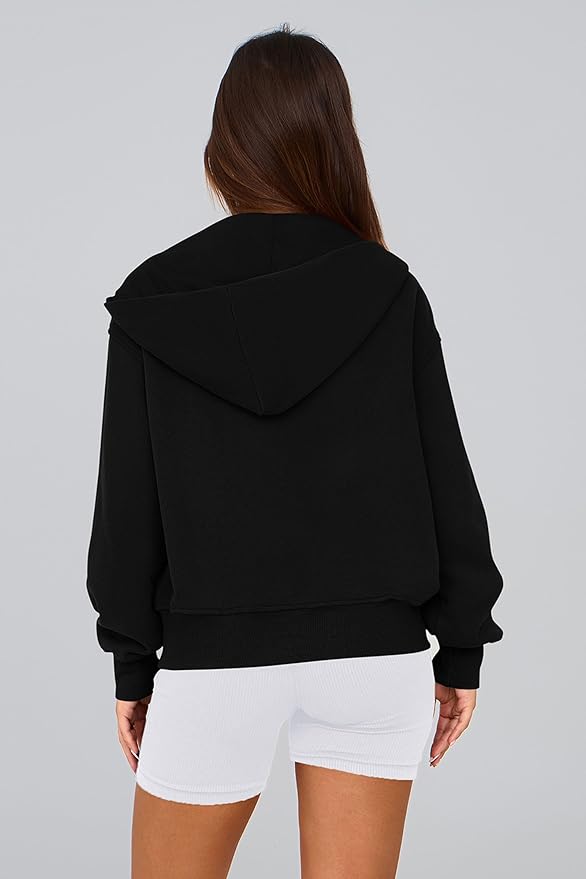 PRETTYGARDEN Hoodies for Women Sweatshirt Zip Up Hoodie Fall Fashion 2026 Trendy Long Sleeve Jackets Winter Clothing Outfits