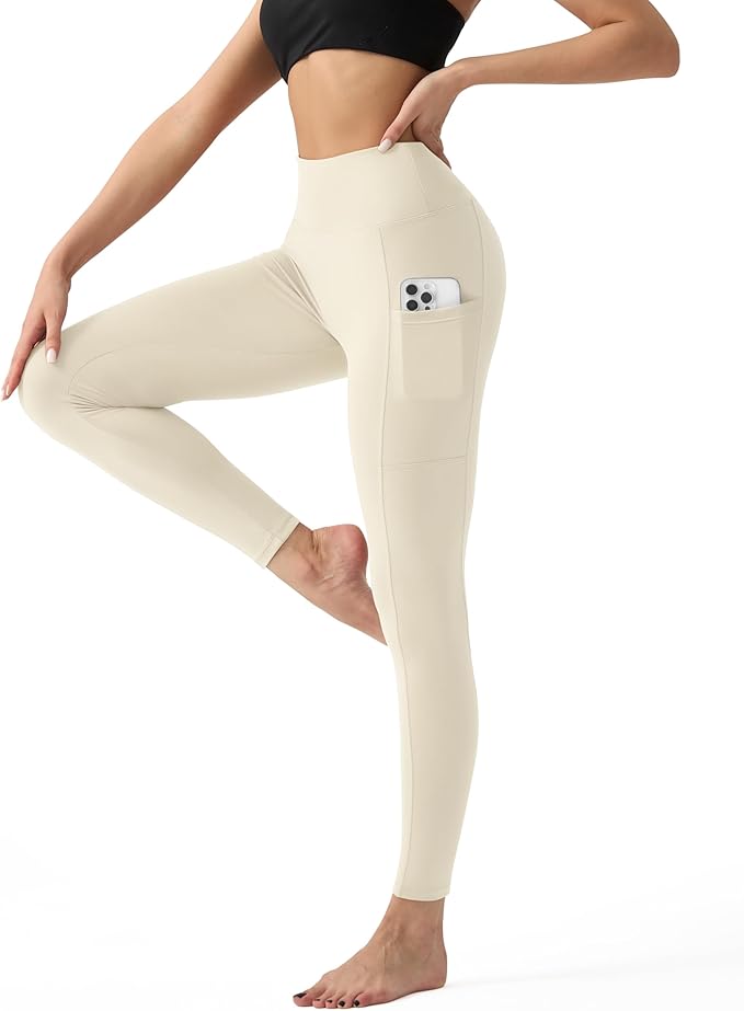 YUDSUD High Waisted Leggings for Women - Tummy Control Yoga Pants for Workout Running Athletic Women's Leggings Plus Size