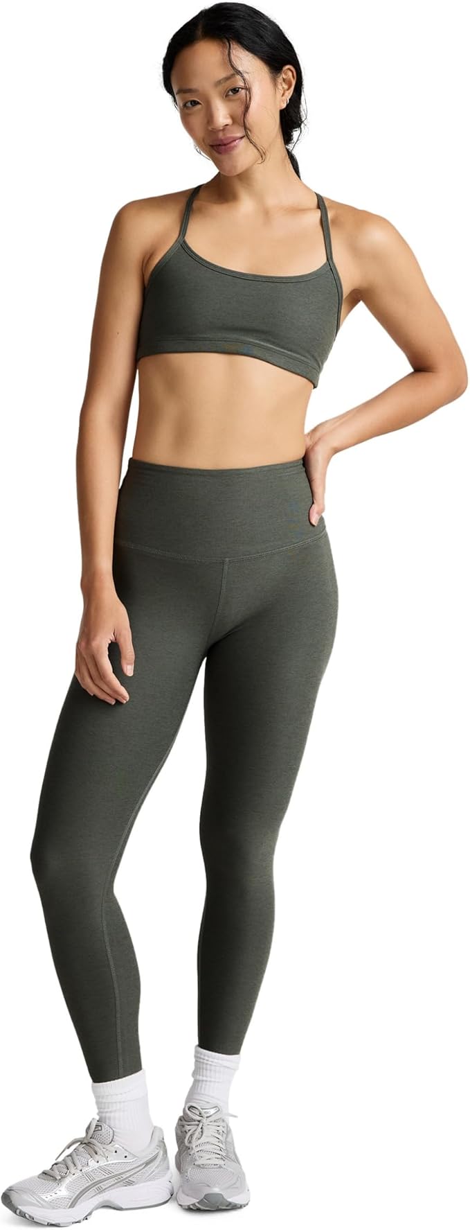 Beyond Yoga Women's Spacedye Caught in The Midi High Waisted Legging