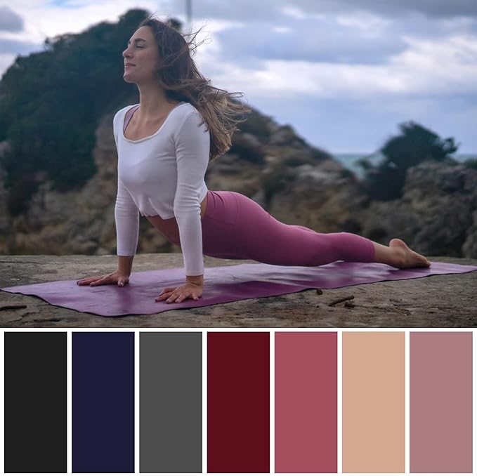 TNNZEET 7 Pack Leggings for Women - High Waisted Yoga Pants with Pockets Black Leggings Women Full Length & Capri