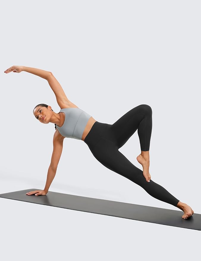 CRZ YOGA Butterluxe Yoga Leggings 25" - High Waisted Buttery Soft Womens Workout Lounge Pants