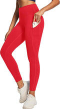 Ewedoos Leggings with Pockets for Women High Waisted Athletic Workout Compression Leggings Tummy Control Yoga Pants Women