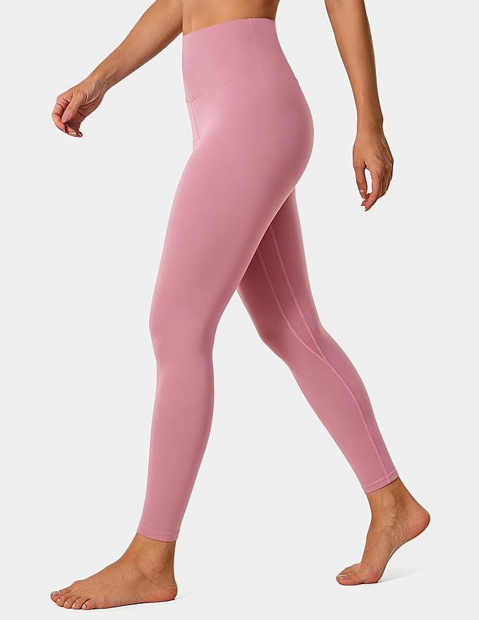 Colorfulkoala Women's High Waisted Tummy Control Workout Leggings 7/8 Length Ultra Soft Yoga Pants 25"