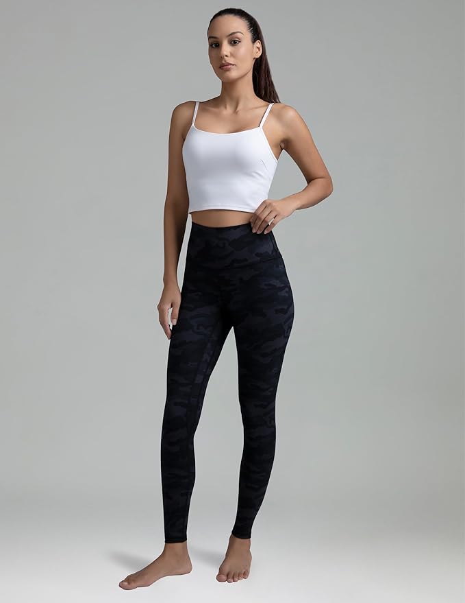 Colorfulkoala Women's High Waisted Tummy Control Workout Leggings Full Length Ultra Soft Yoga Pants 28"
