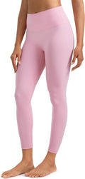 Colorfulkoala Dreamlux No Front Seam Leggings for Women 25"/28" Inseam, High Waisted Buttery Soft Yoga Pants