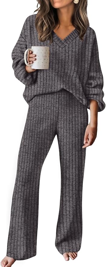 RUMIA Lounge Sets for Women 2026 Vacation Matching Track Suits Sweater Fall Outfits (S-2XL)