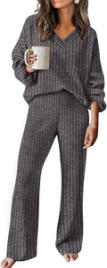 RUMIA Lounge Sets for Women 2026 Vacation Matching Track Suits Sweater Fall Outfits (S-2XL)