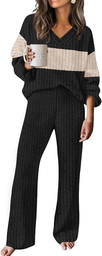RUMIA Lounge Sets for Women 2026 Vacation Matching Track Suits Sweater Fall Outfits (S-2XL)
