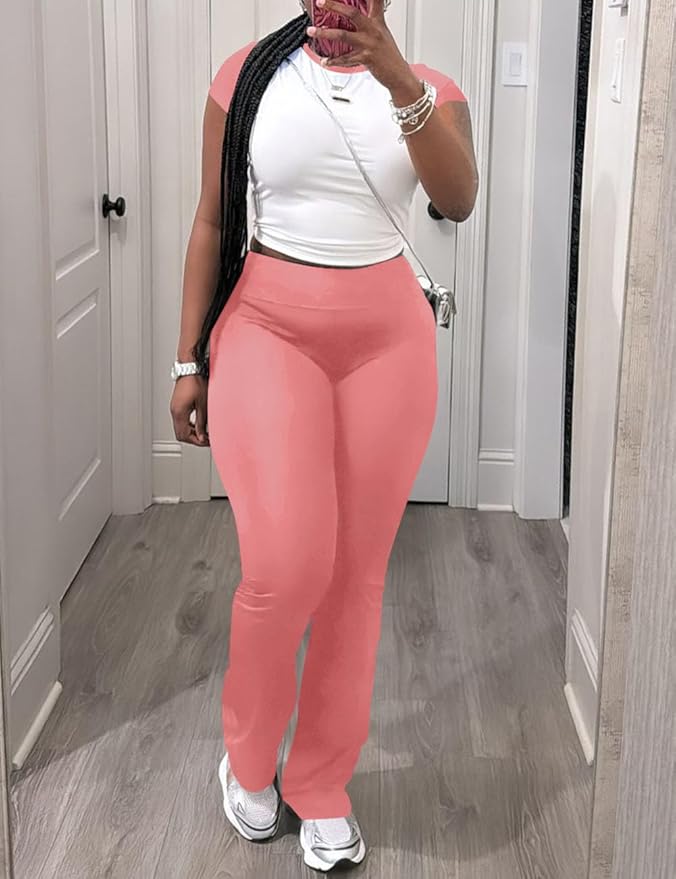 Nimsruc 2 Piece Outfits for Women Casual Sweat Sets