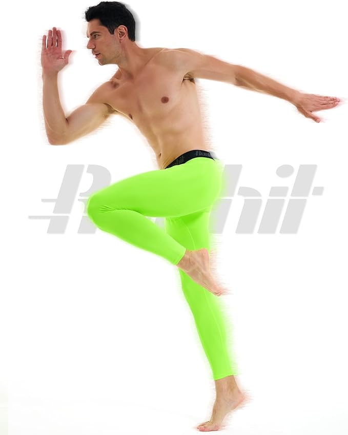 Runhit Men’s Compression Pants Running Tights Workout Leggings Athletic Base Layer Pants for Sports Yoga Basketball