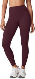 UNISSU Hugcurve No Front Seam High Waisted Workout Leggings for Women Buttery Soft Yoga Pants Gym Athletic Tights - 25''