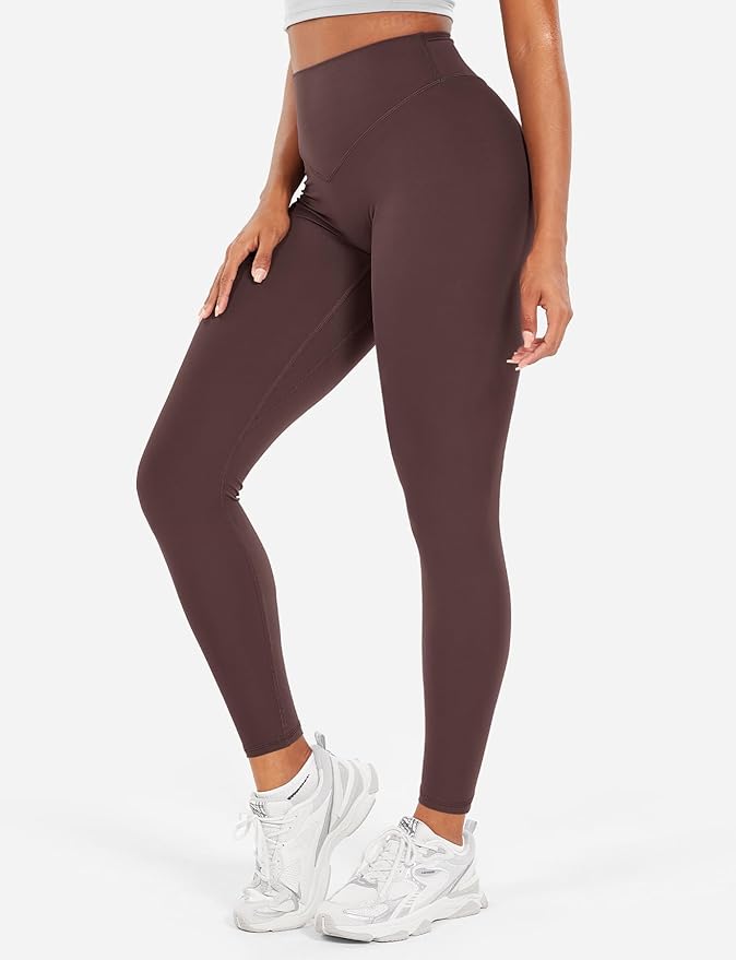 YEOREO Workout Leggings for Women Hidden Scrunch Tummy Control Leggings Agathia High Waisted Gym Yoga Pants