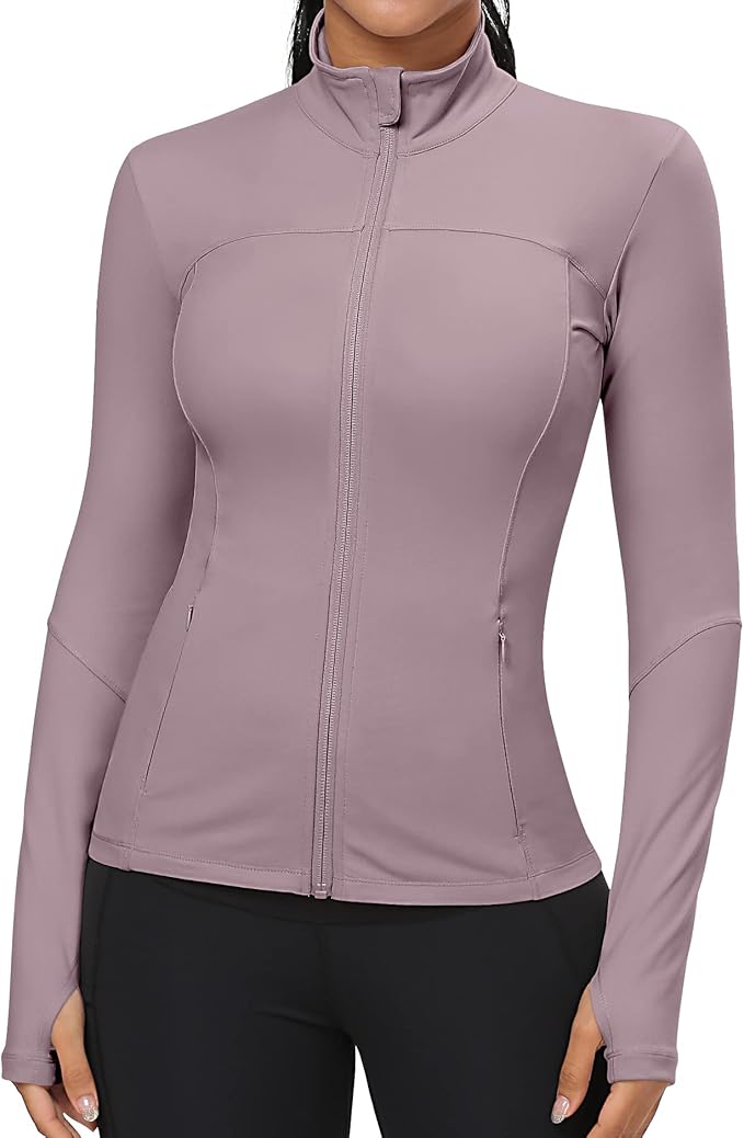 GYM RAINBOW Workout Jackets for Women Athletic Jacket Spring Running Yoga Jackets