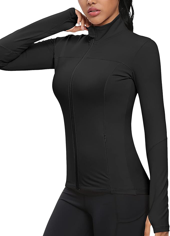 GYM RAINBOW Workout Jackets for Women Athletic Jacket Spring Running Yoga Jackets