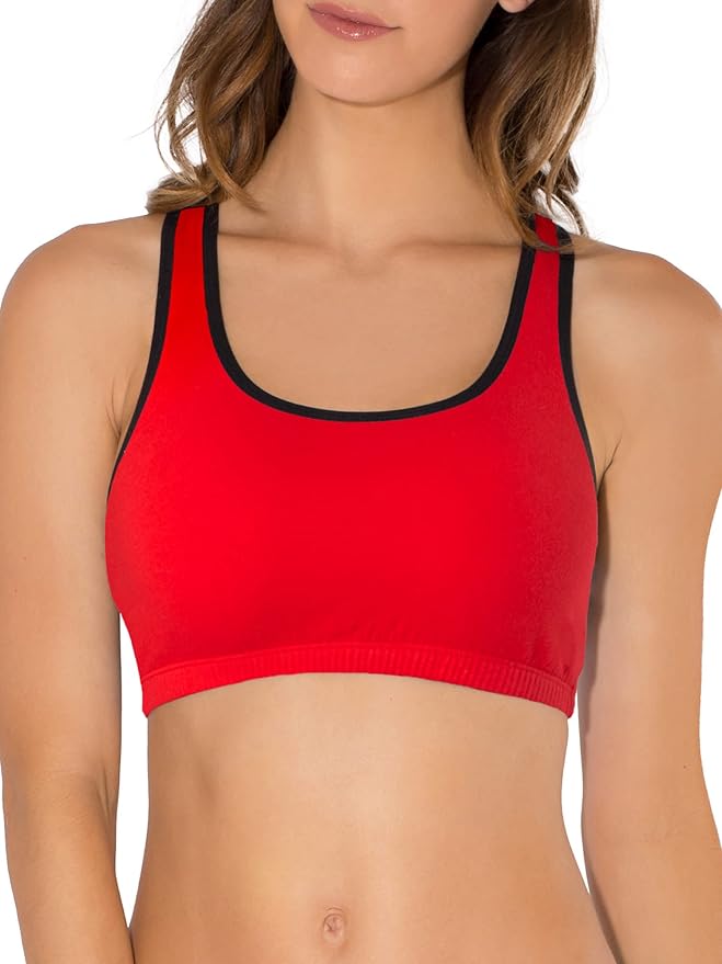 Fruit of the Loom Women's Cotton Tank Bra for Women - Ultimate Comfort & Breathable Fit