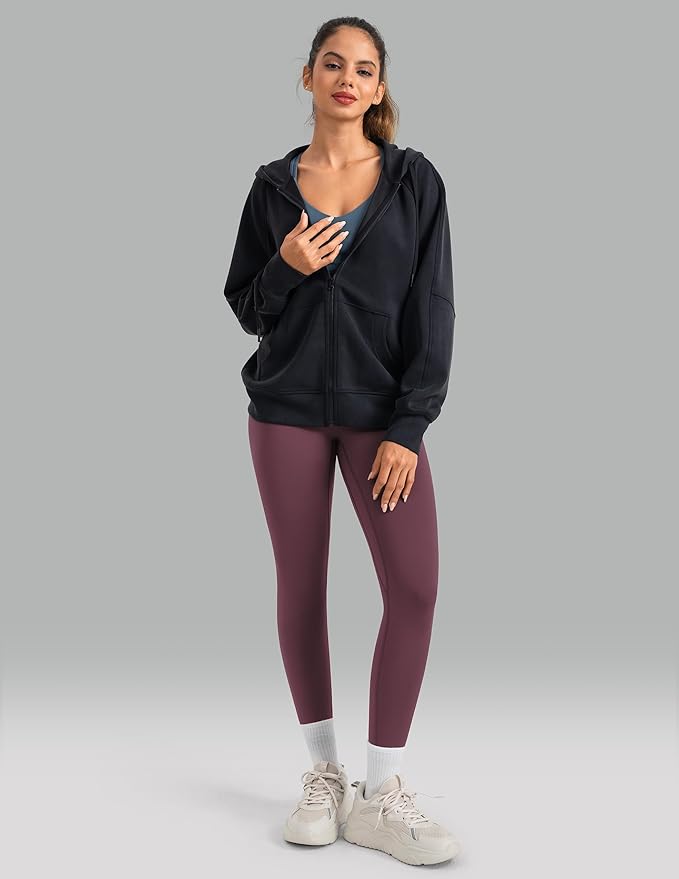 Colorfulkoala Dreamlux No Front Seam Leggings for Women 25"/28" Inseam, High Waisted Buttery Soft Yoga Pants