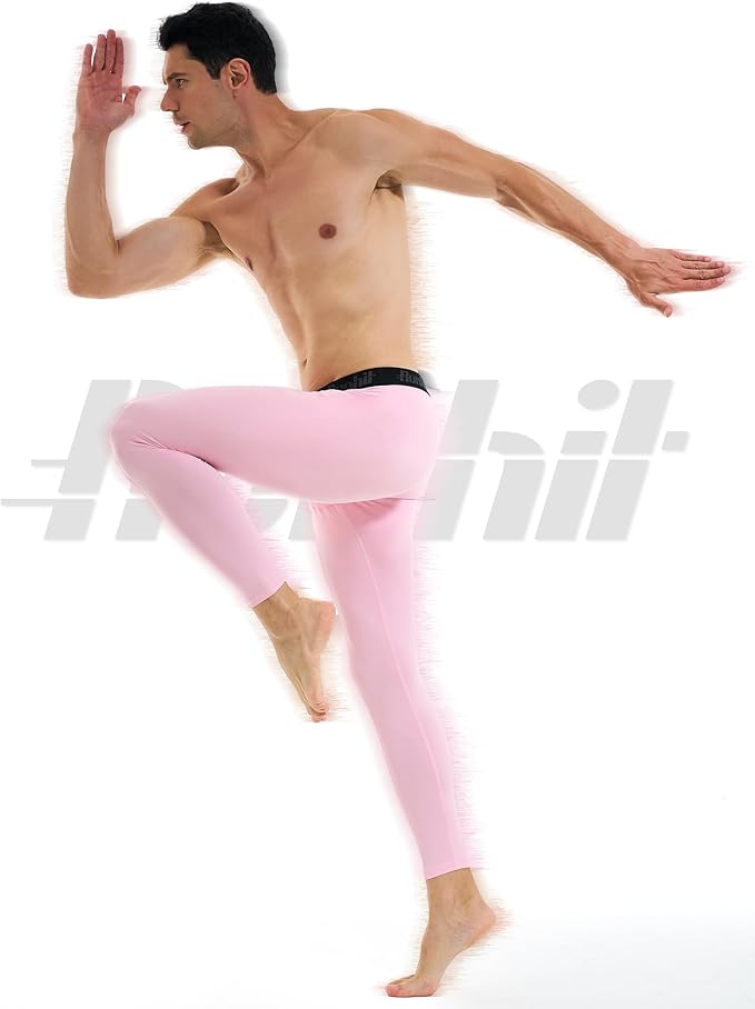 Runhit Men’s Compression Pants Running Tights Workout Leggings Athletic Base Layer Pants for Sports Yoga Basketball