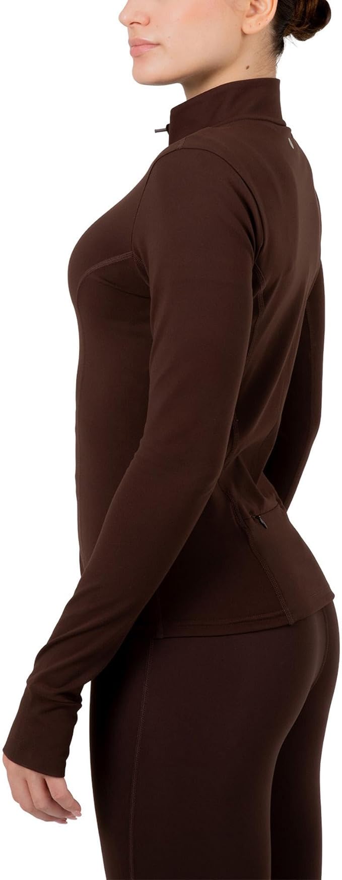 YITTY Active Women's Ultraluxe Full Zip Jacket, Athleisure, 4-Way-Stretch, Thumbholes