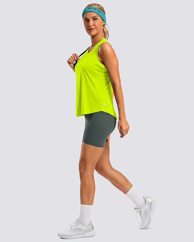 G Gradual Women's Workout Tank Tops Racerback Athletic Yoga Tops Loose Fit Sleeveless Running Gym Sports Shirts for Women