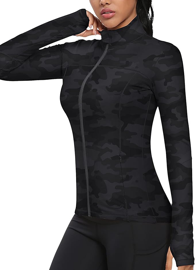 GYM RAINBOW Workout Jackets for Women Athletic Jacket Spring Running Yoga Jackets