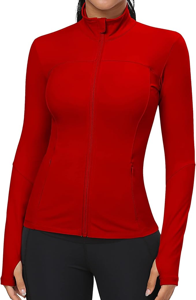 GYM RAINBOW Workout Jackets for Women Athletic Jacket Spring Running Yoga Jackets