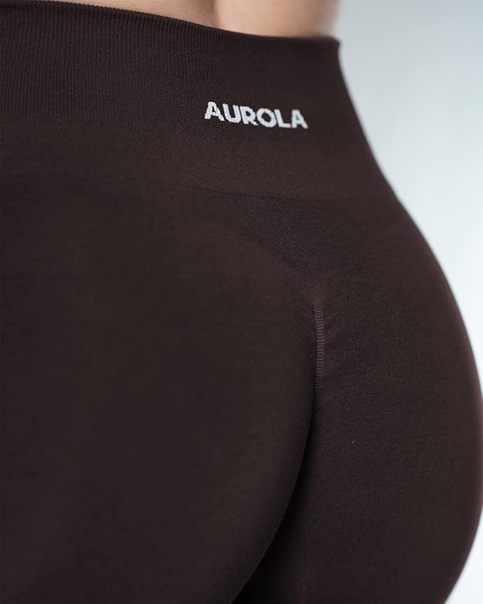 AUROLA Workout Leggings for Women Seamless Scrunch Tights Tummy Control Gym Fitness Girl Sport Active Yoga Pants