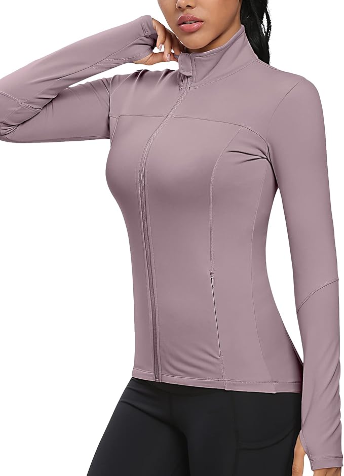 GYM RAINBOW Workout Jackets for Women Athletic Jacket Spring Running Yoga Jackets