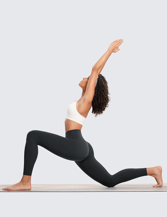 CRZ YOGA Butterluxe Yoga Leggings 25" - High Waisted Buttery Soft Womens Workout Lounge Pants
