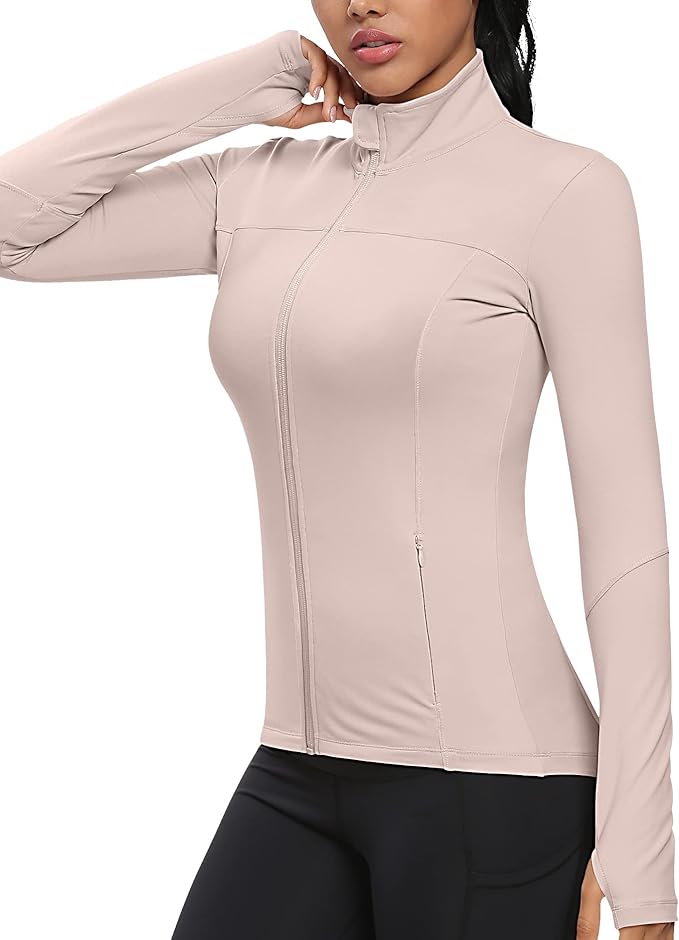 GYM RAINBOW Workout Jackets for Women Athletic Jacket Spring Running Yoga Jackets