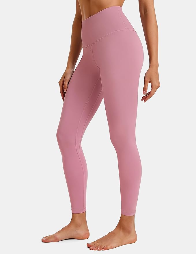 Colorfulkoala Women's High Waisted Tummy Control Workout Leggings 7/8 Length Ultra Soft Yoga Pants 25"