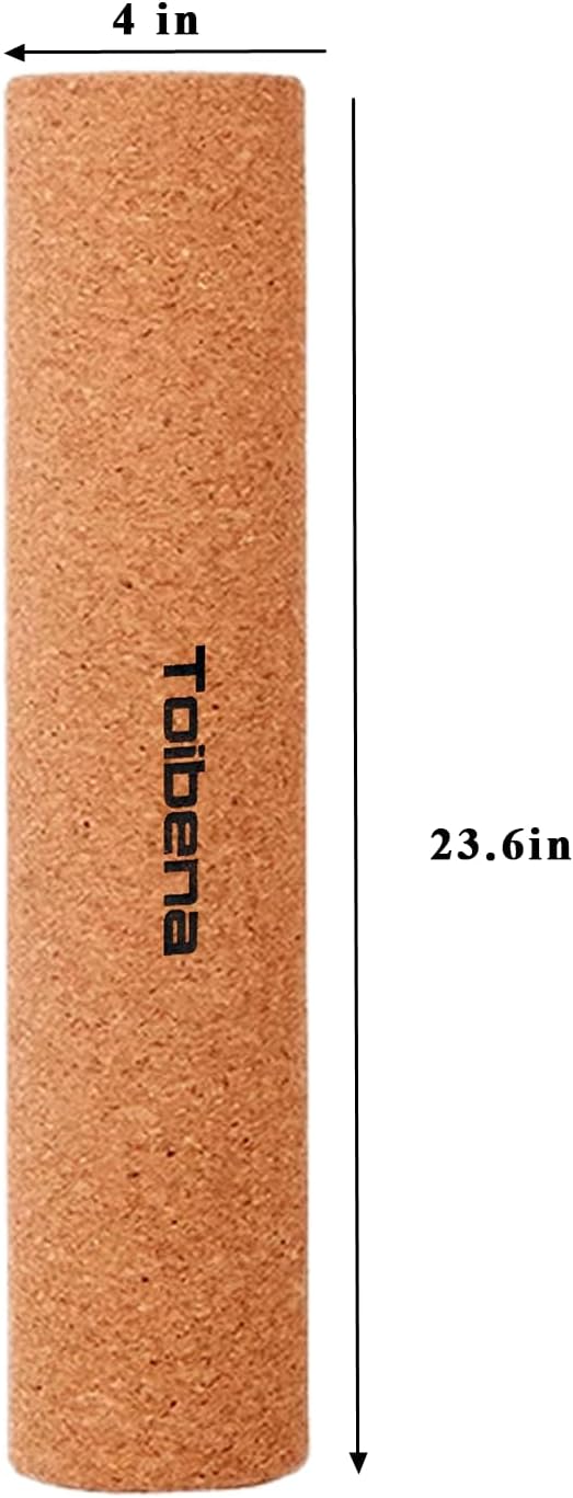Cork Roller -Large,Foam Rollers Substitute for Muscle Restoration, Massage Therapy, Sport Recovery and Physical Therapy -24in